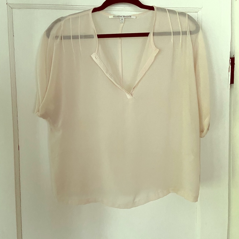 Beautiful blouse to be worn with a camisole under